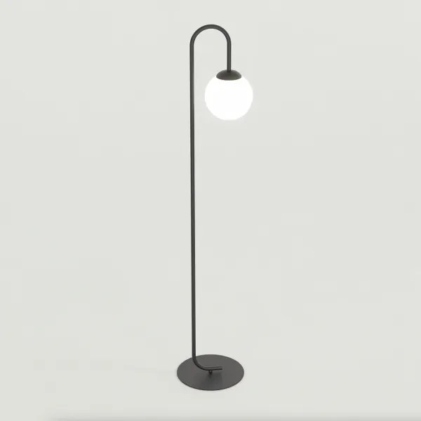 Állólámpa FLOR 1xE14/10W/230V fekete