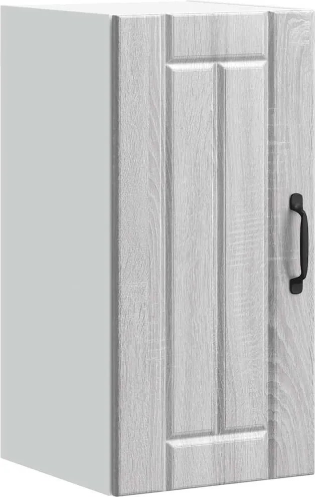 vidaXL konyhai fali szekrény Lucca szürke sonoma szerelt fa