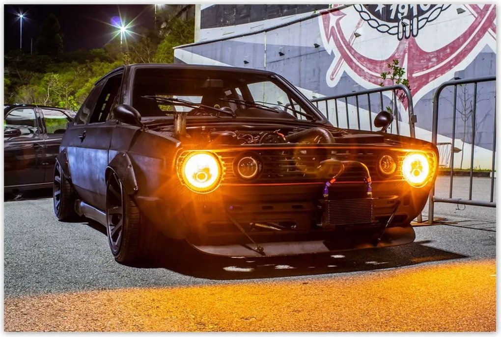 Poszterek 120x80 Autó átalakítás Gáz