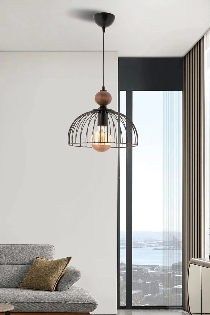 Dorris Wood - Black, Natural
