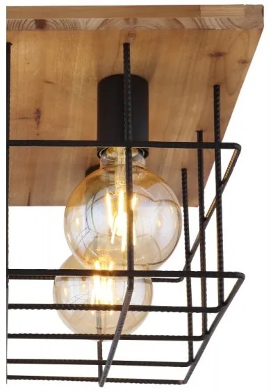 Globo 15530-4D - Mennyezeti lámpa MERRIL 4xE27/60W/230V