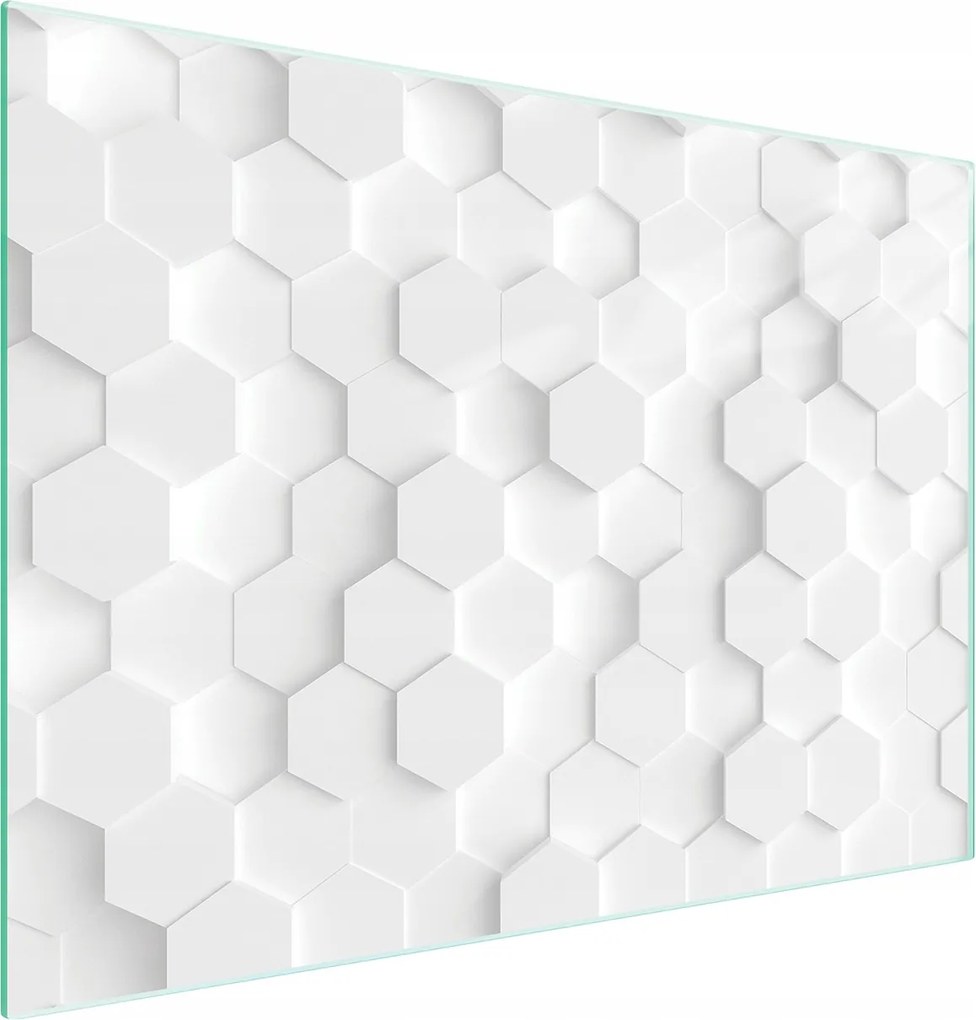 Üveg Vágódeszka 40x30 Fehér Edzett Üveg