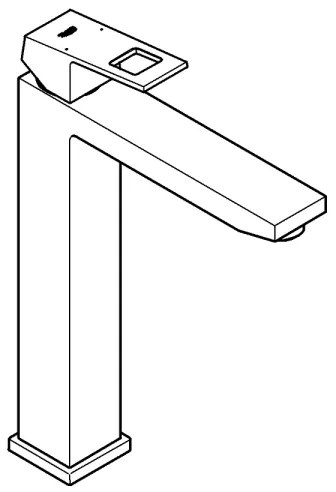 GROHE 23406000 - EUROCUBE mosdócsaptelep, XL méret, fényes króm