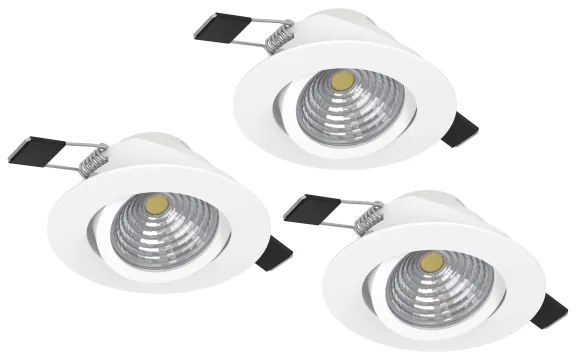 Eglo 900745 - KÉSZLET 3xLED Dimmelhető lámpa SALICETO 3xLED/6W/230V fehér