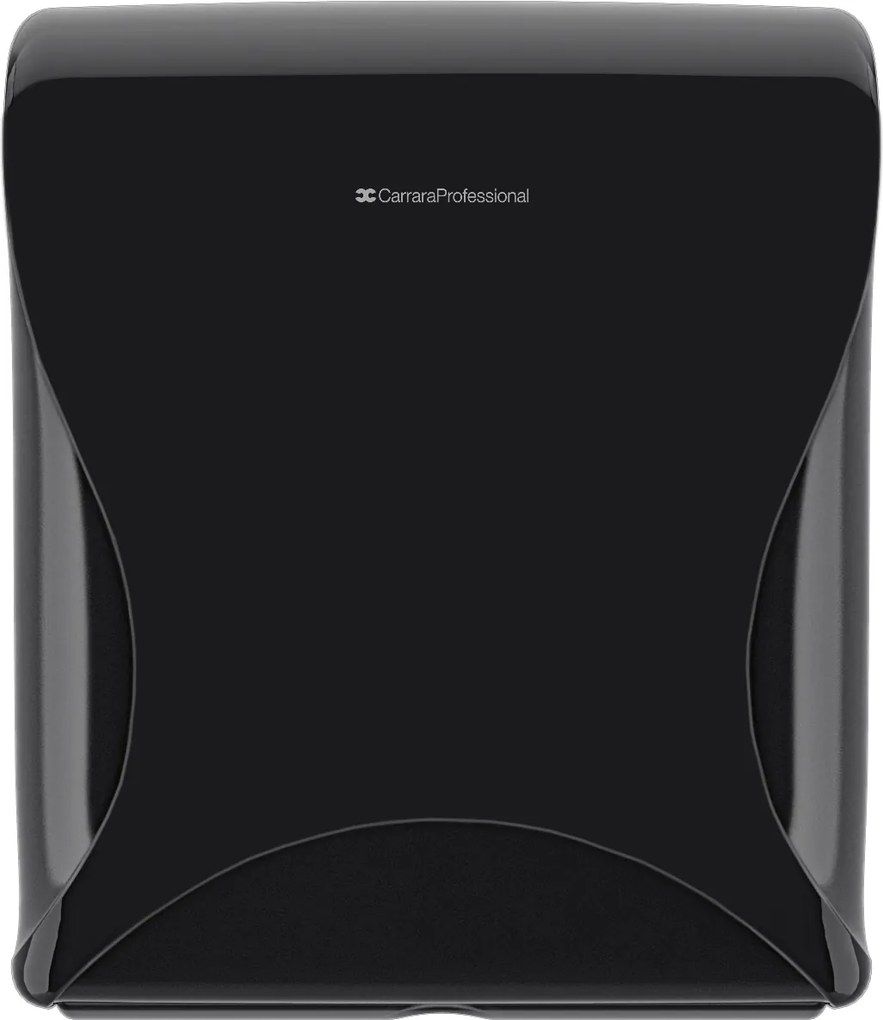 Mini jumbo WC-papír adagoló, fekete szín