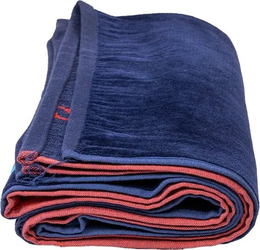 BALATON Strandtörölköző kék-piros 2024 160x86cm