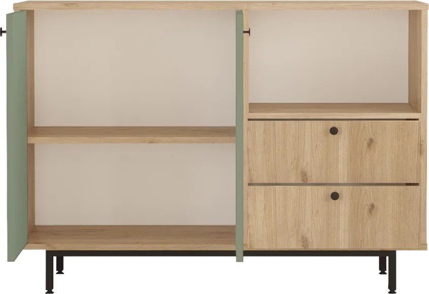 Konyhaszekrény, 120 cm – RE2-SY