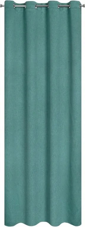 Függöny 140x250 Amaro türkiz sötét kész függöny