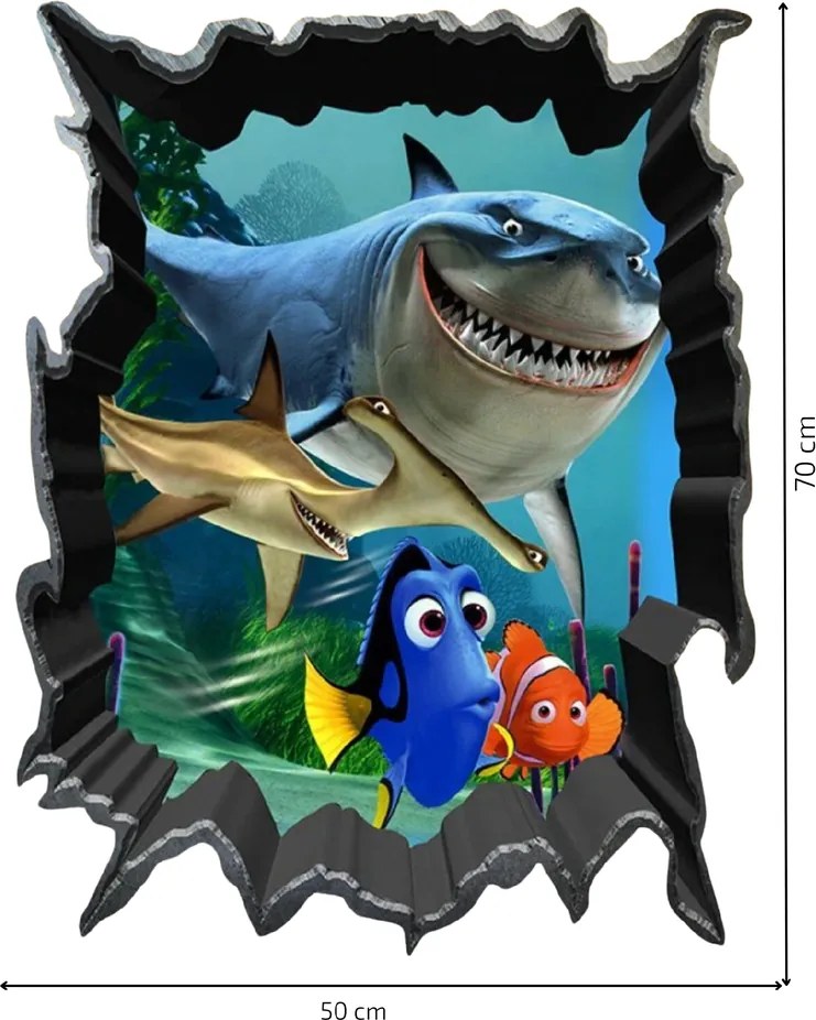 Falmatrica "Dory keresi" 60x45 cm
