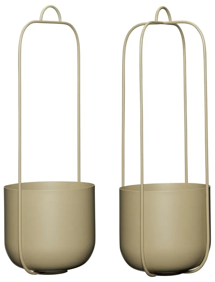 Fém függőkaspó szett 2 db-os ø 16 cm Lotus – Hübsch