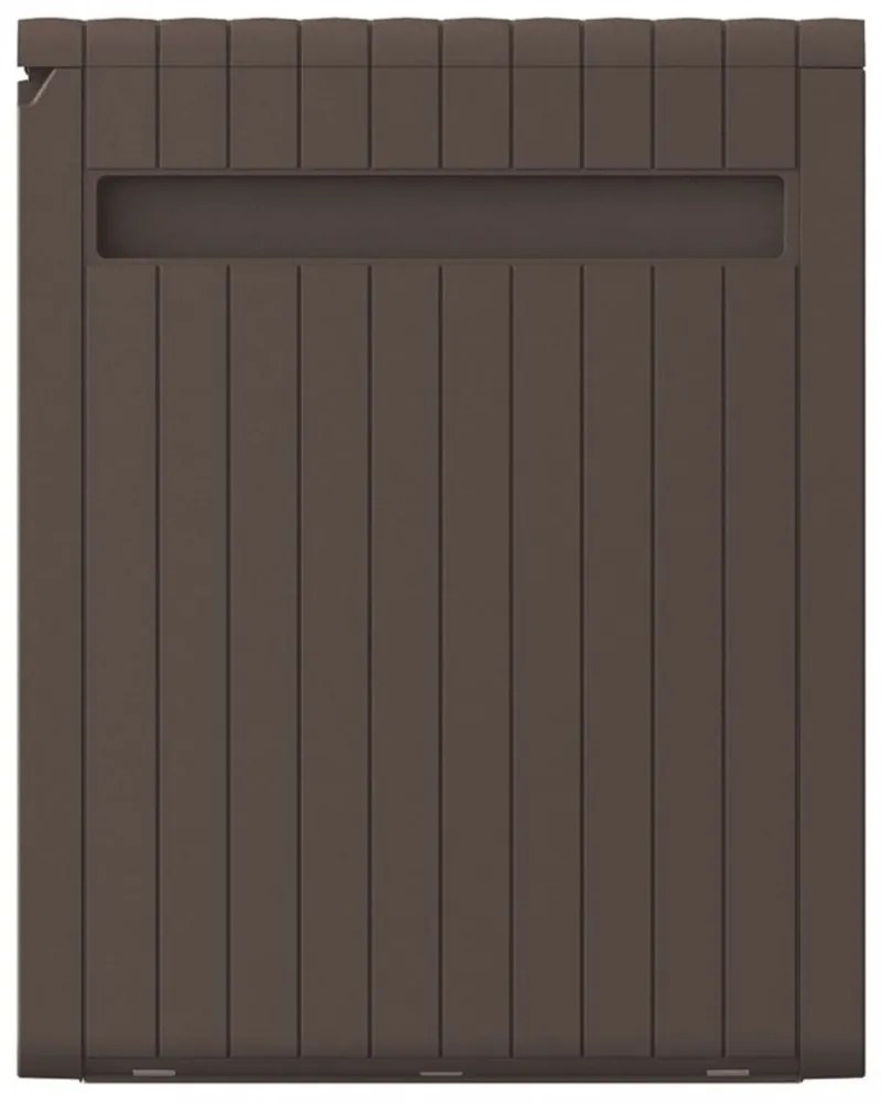 barna párnatároló láda 117 x 45,5 x 57,5 cm 270 L