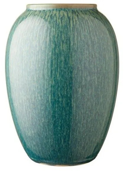 Zöld kőedény váza (magasság 20 cm) Gastro Green – Bitz