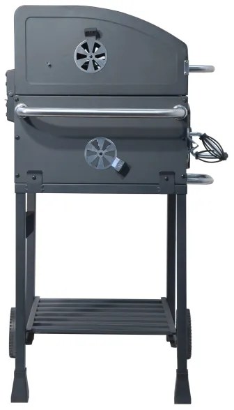 Faszenes grillsütő fekete