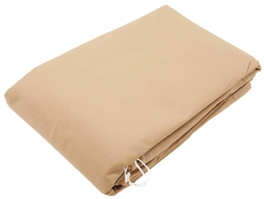 Nature Winter bézs gyapjú takarófólia cipzárral 70 g/m² 3x2,5x2,5 m