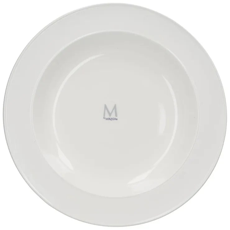 Ridget fehér porcelán mélytányér, ø 29,5 cm - Mikasa