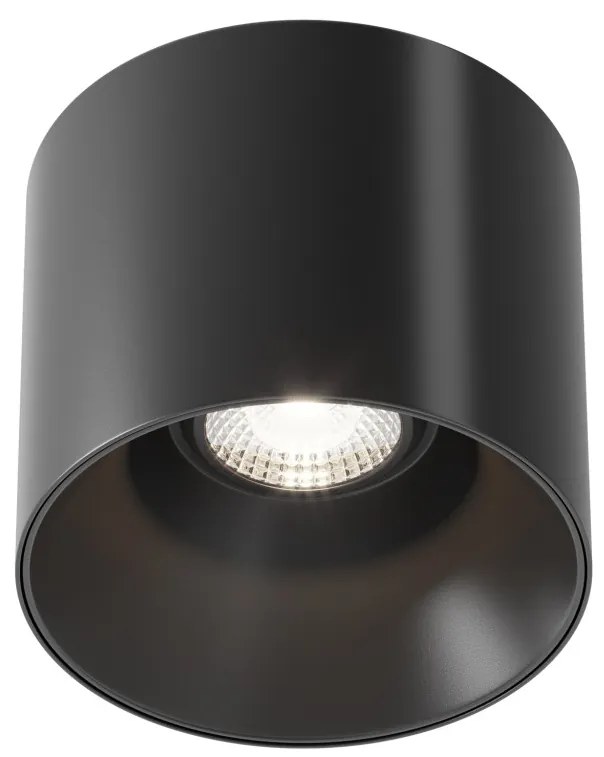 MAYTONI C064CL-01-25W4K-RD-B Hengeres Mennyezeti Lámpa Fekete LED IP20