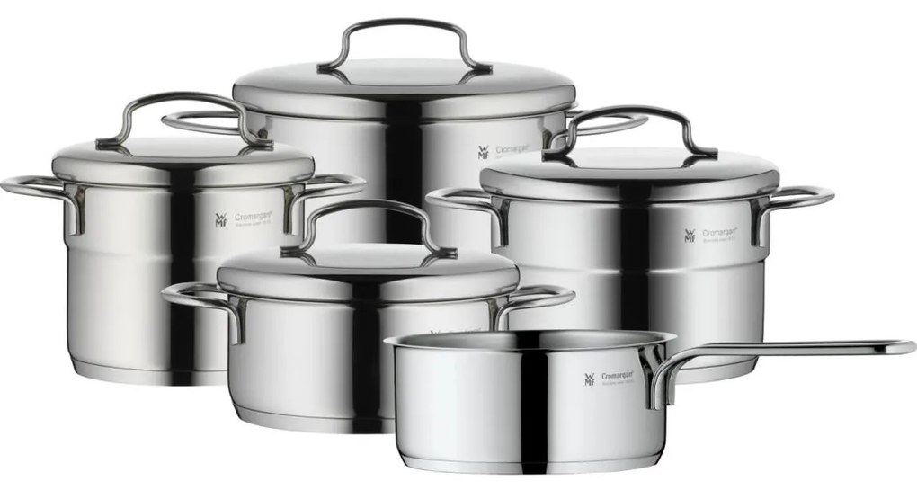 WMF - Lábaskészlet 5db MINI rozsdamentes