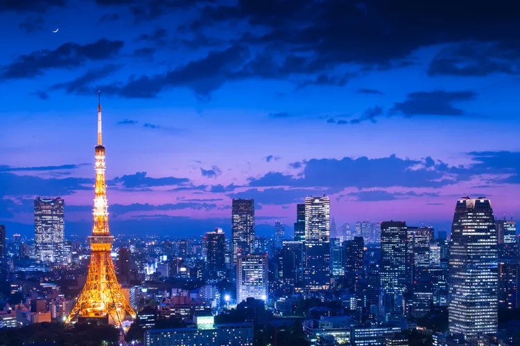 Fotográfia Tokyo night view, Takao Kataoka