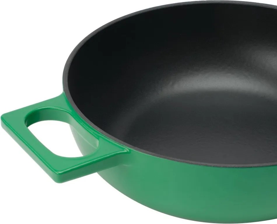 Öntöttvas serpenyő fedővel ø 26 cm tegame Mattia 3.0 – FABINI