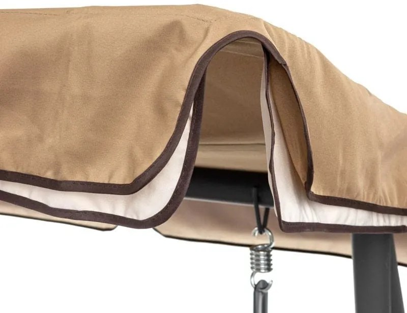 Megi kerti hintaágy cappuccino