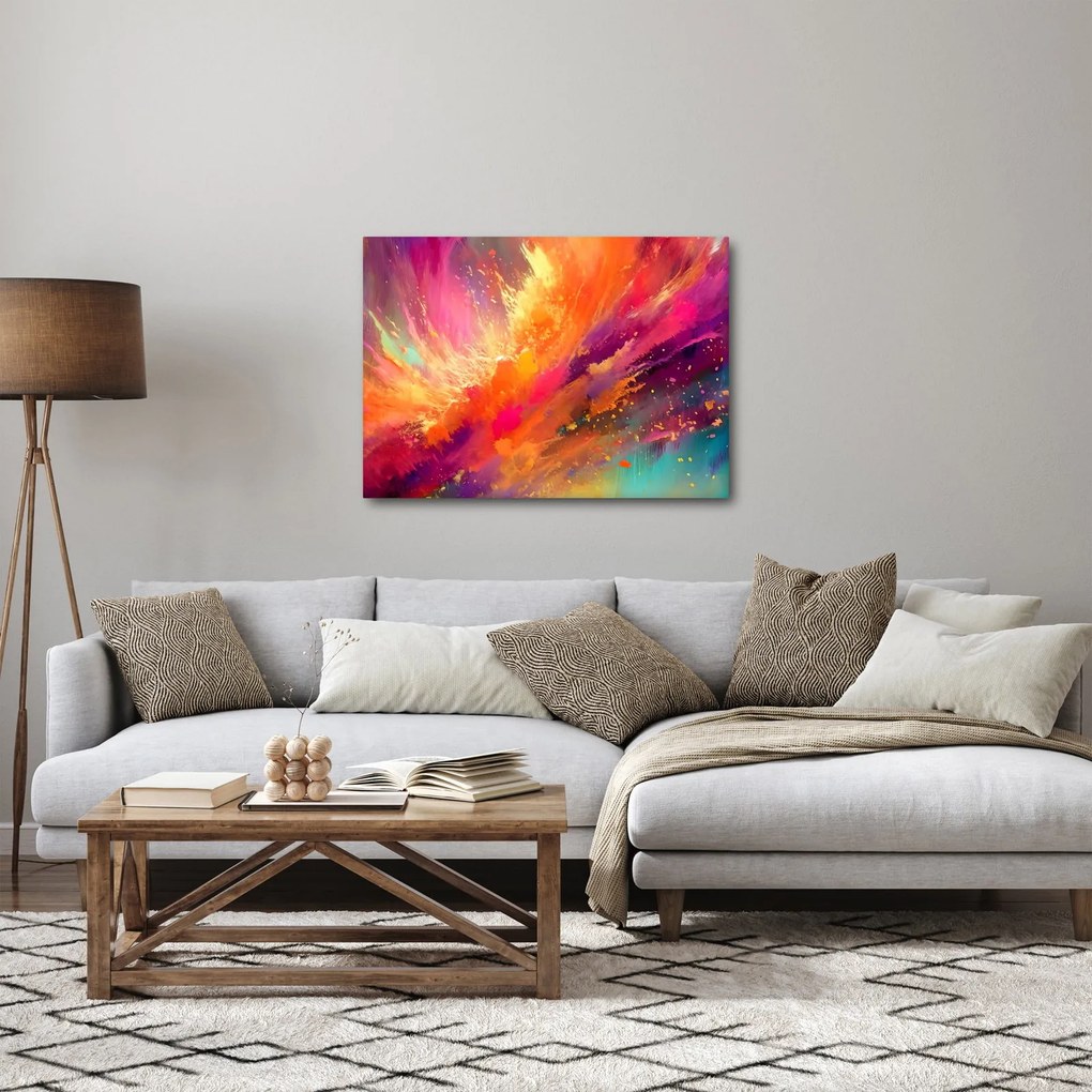 Kép - Dinamikus absztrakció (70x50 cm)