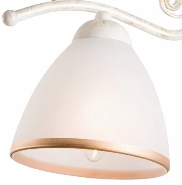 Fali lámpa RETRO II 1xE27/60W/230V fehér patina