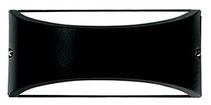 Kültéri fali lámpa 1xE27/10W/230V IP54 fekete