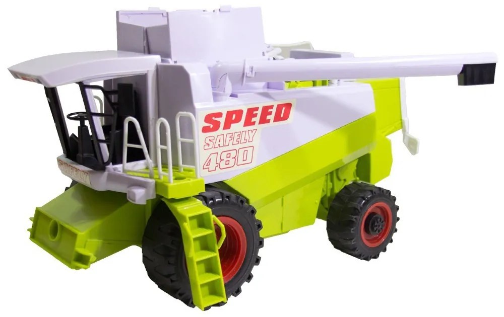 Farm Tractor Nagy Lendkerekes Arató Kombájn Speed Safely 480 Élethű Játék Makett