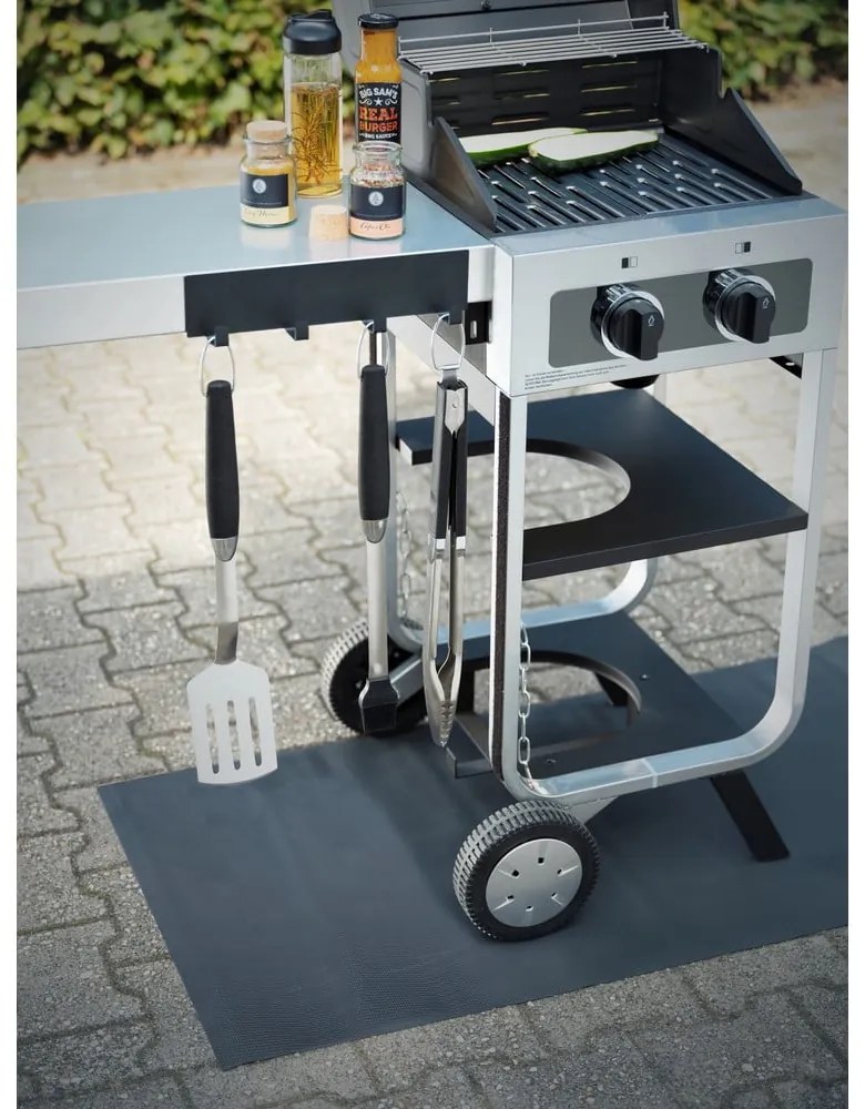 Black Outdoor Kitchen Ima fekete mágnesrúd konyhai eszközökhöz - Wenko