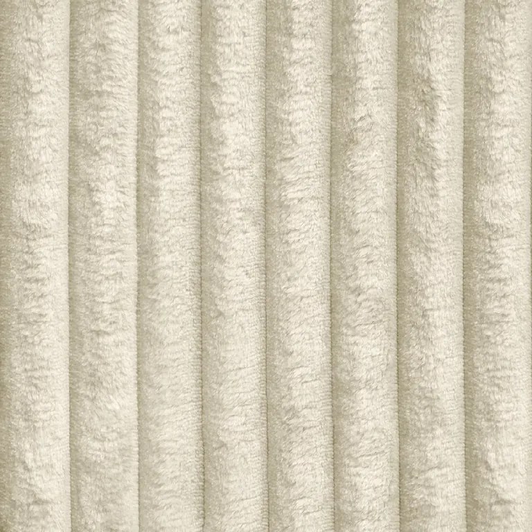 Ágyazható, kétoldalas L alakú NORDEN TILIA ülőgarnitúra 250x140 cm, krémszínű