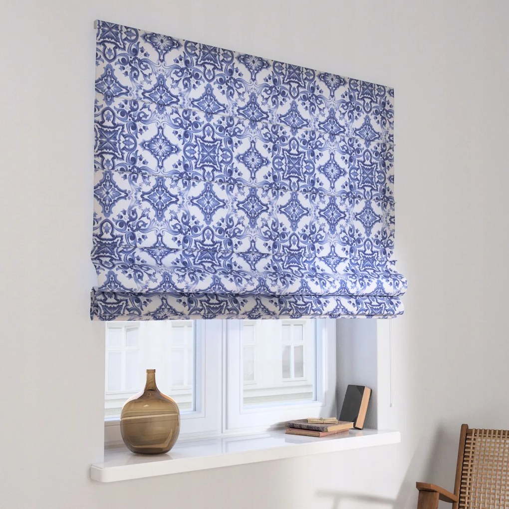 Kész római roló Capri 110x150cm kék