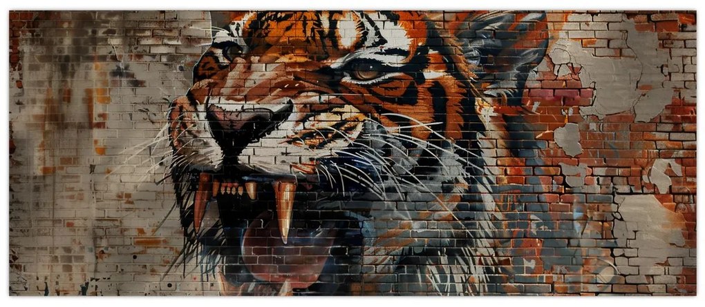 Kép - Téglatigris (120x50 cm)