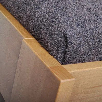 Egyszemélyes ágy 90 cm Neoma (masszív). 745001