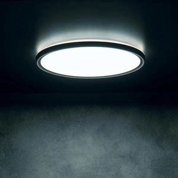 Kanlux 31513 - LED mennyezeti lámpa AZPO LED/11,8W/230V átm. 22,5 cm IP54 fekete