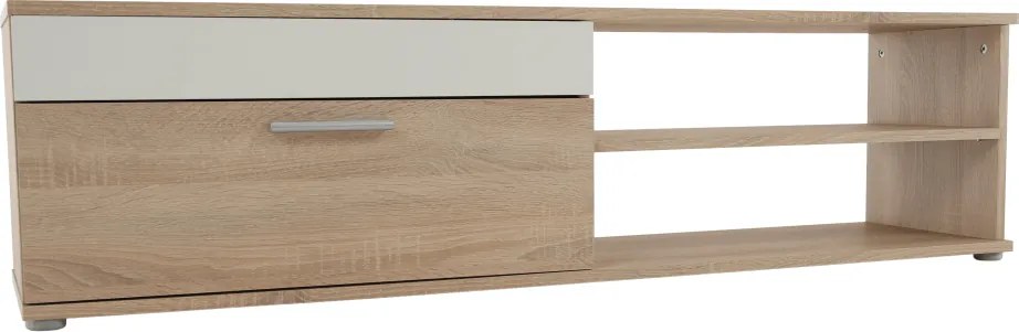 Nappali fal, tölgyfa sonoma/fehér, KEVIN