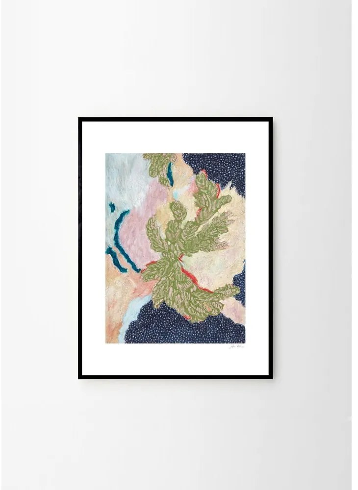 Poszter 50x70 cm Little Green – Sofie Rebecca Iversen – The Poster Club