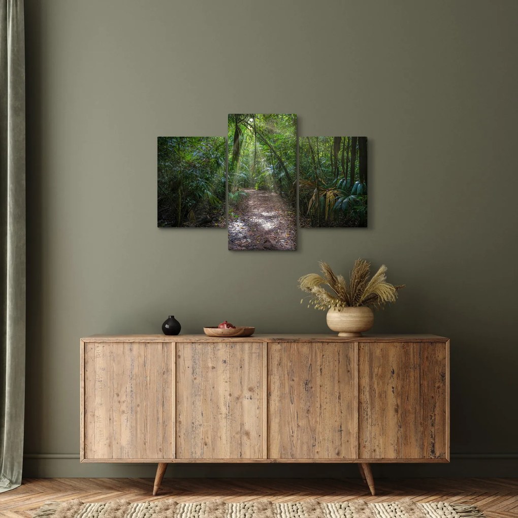 Kép - Napsugarak a dzsungelben (90x60 cm)