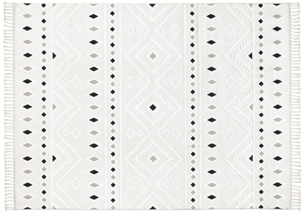 Szőnyeg (160 x 230), 33412A Malta - Cream, Grey