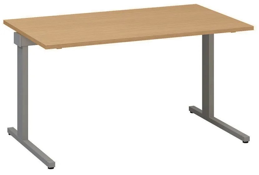 ProOffice C asztal 140 x 80 cm, bükkfa