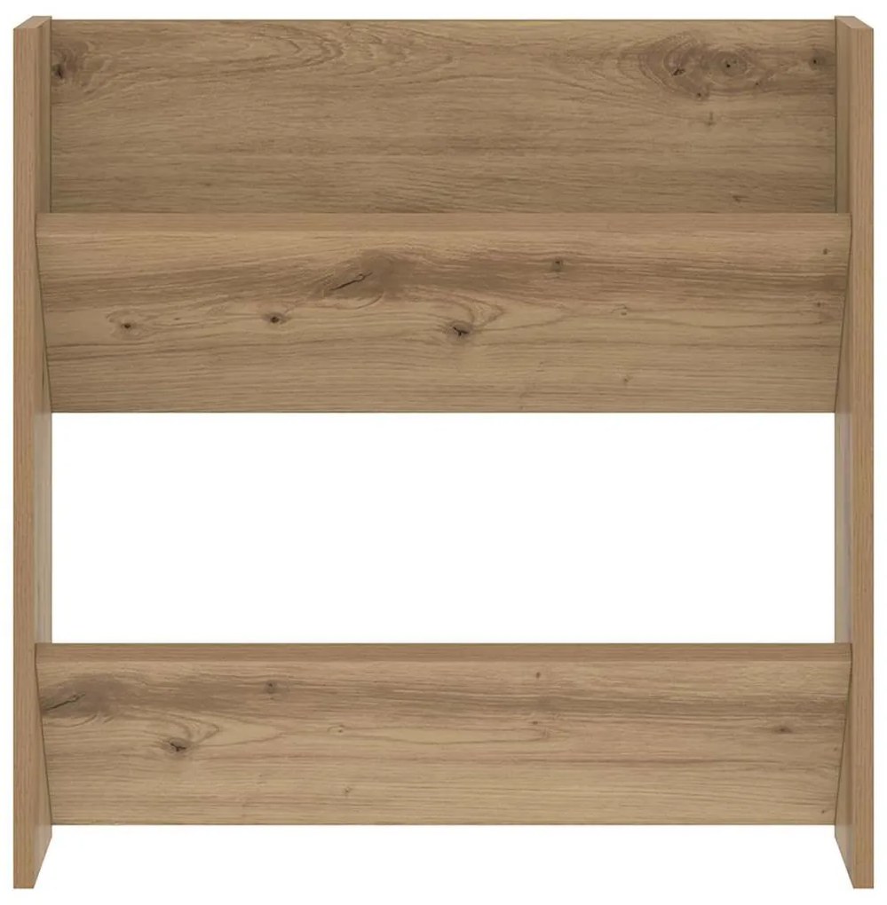Fali cipőtartó 2 pcs Artisan tölgy 60 x 18 x 60 cm Faanyag