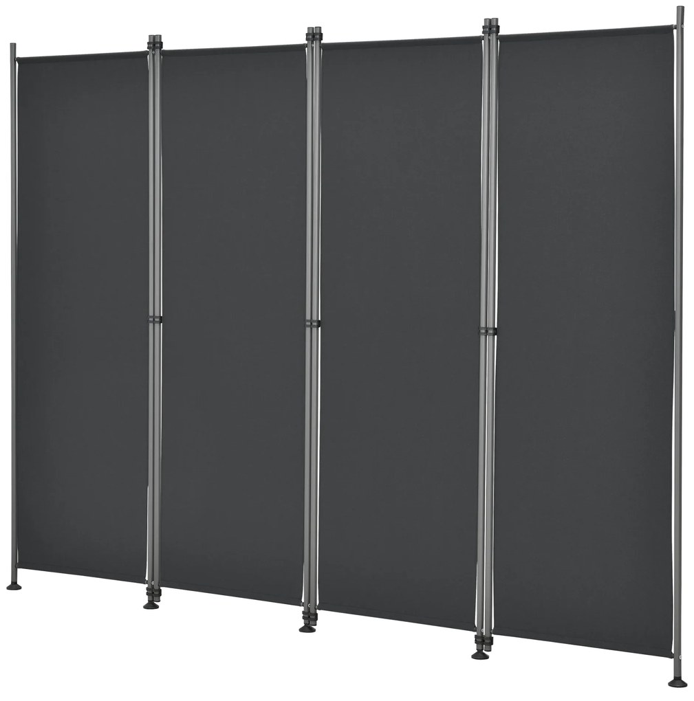 Térelválasztó fal Modica 215 x 170 cm fekete [pro.tec]
