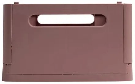Tárolódoboz, A4+, összecsukható, EXACOMPTA Skandi, rózsaszín (EX27238D)