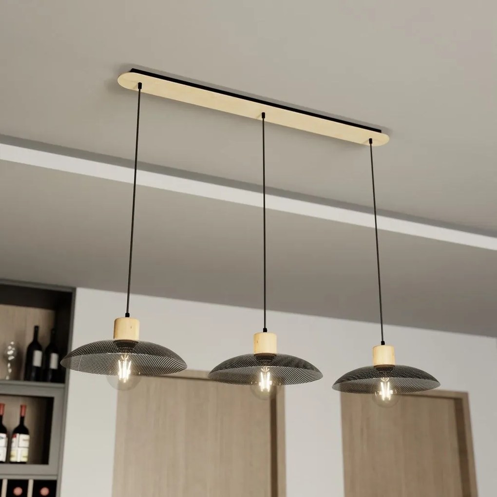 Emibig modern függeszték kobe fekete emi1318/3
