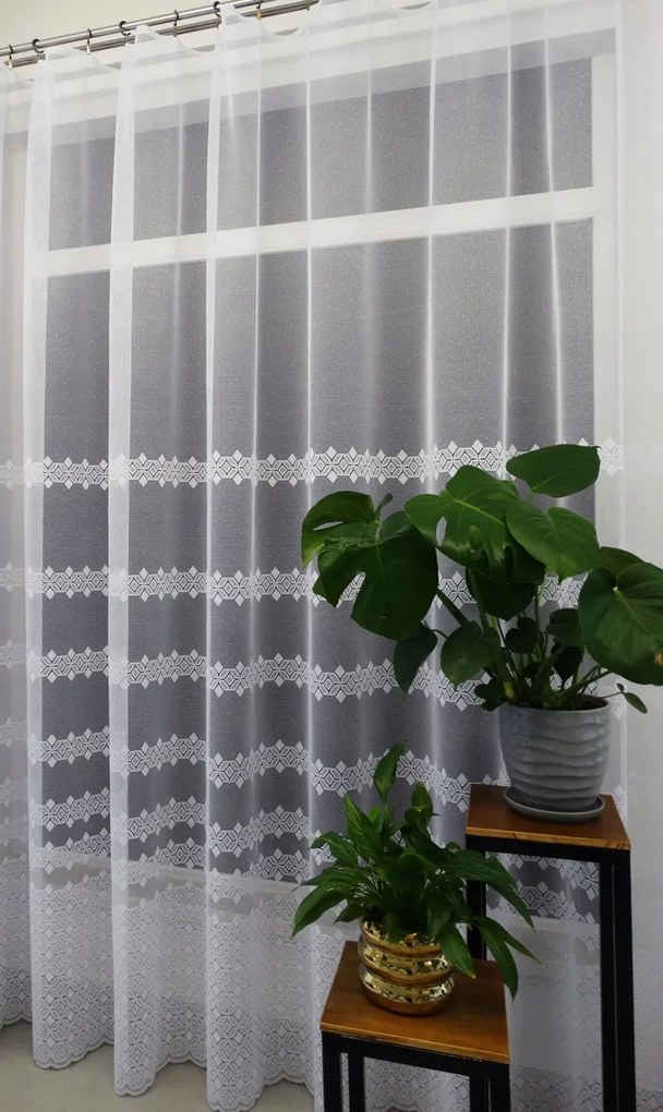 Mg Függöny 35645 Fehér 250x250cm kész szalaggal M Lengyel