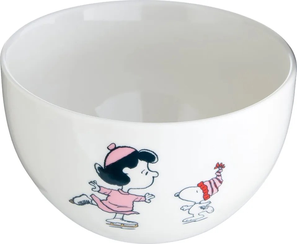 PEANUTS müzlistál 600 ml, Snoopy és Lucy
