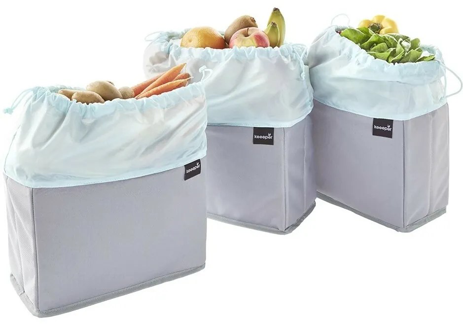 Keeeper Összecsukható gyümölcs- és zöldségtárolódoboz Nea 9 l Aquamarine