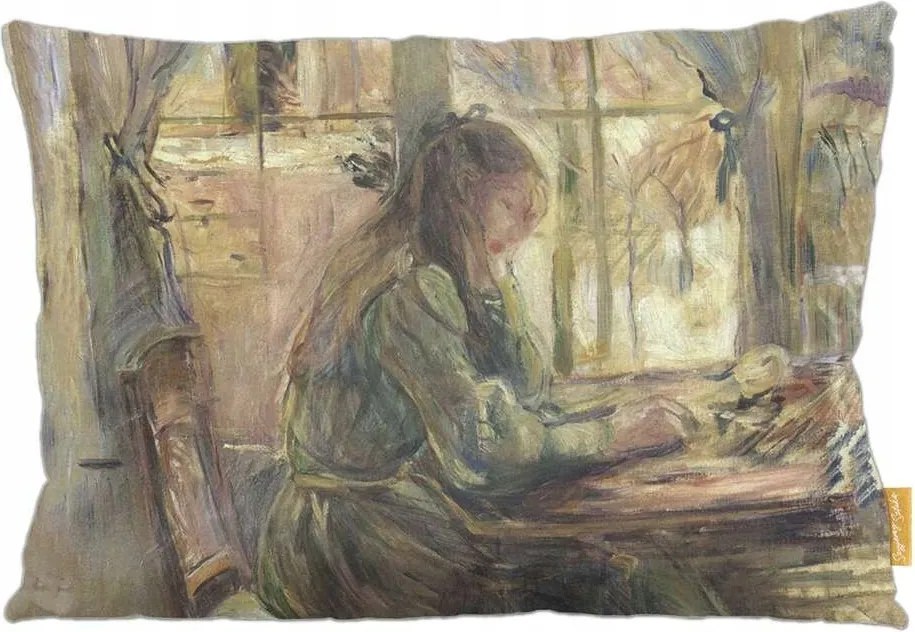 Julia párna az asztalnál Berthe Morisot