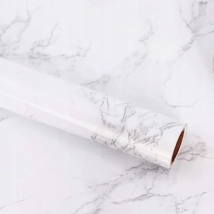 Fólia Öntapadós Tapéta Bútorokhoz Márvány furnér 45x5m