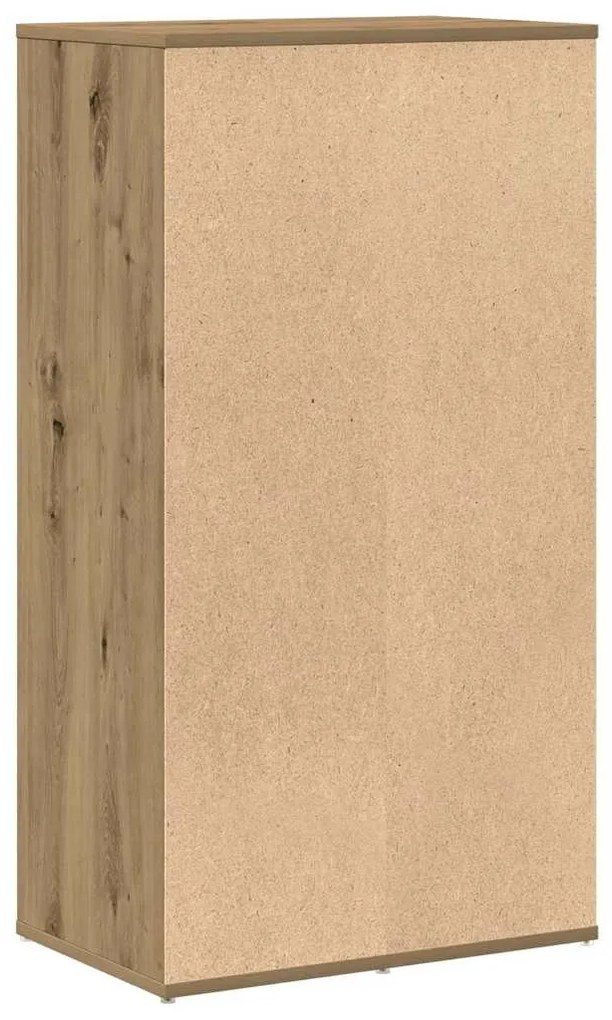 Cipőtartó kézműves tölgy 54x34x100,5 cm műszaki fa