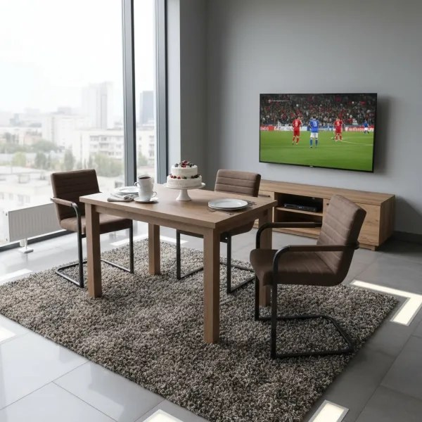 NOAH étkezőasztal, tölgyfa